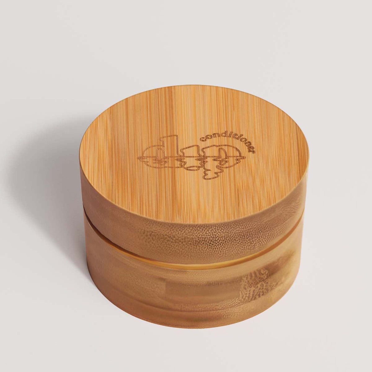 Estuche grande de viaje para acondicionador con posavasos