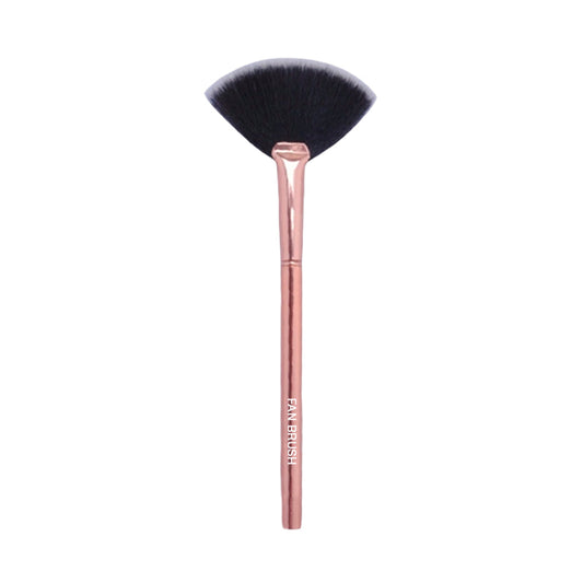Rose Gold Fan Brush