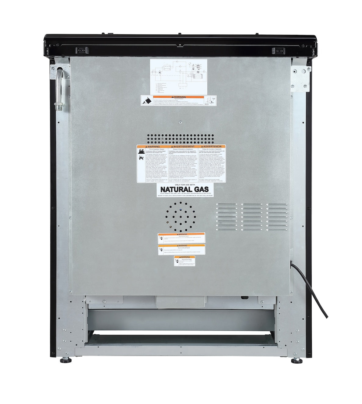 Rangaire 30" Gas Range Convection Oven Slide-in Stainless Steel RRG303TS