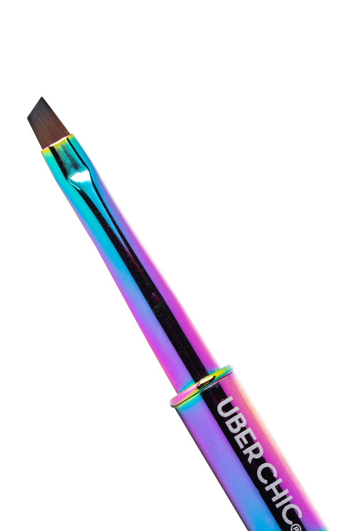 Pinceau biseauté arc-en-ciel pour le nettoyage