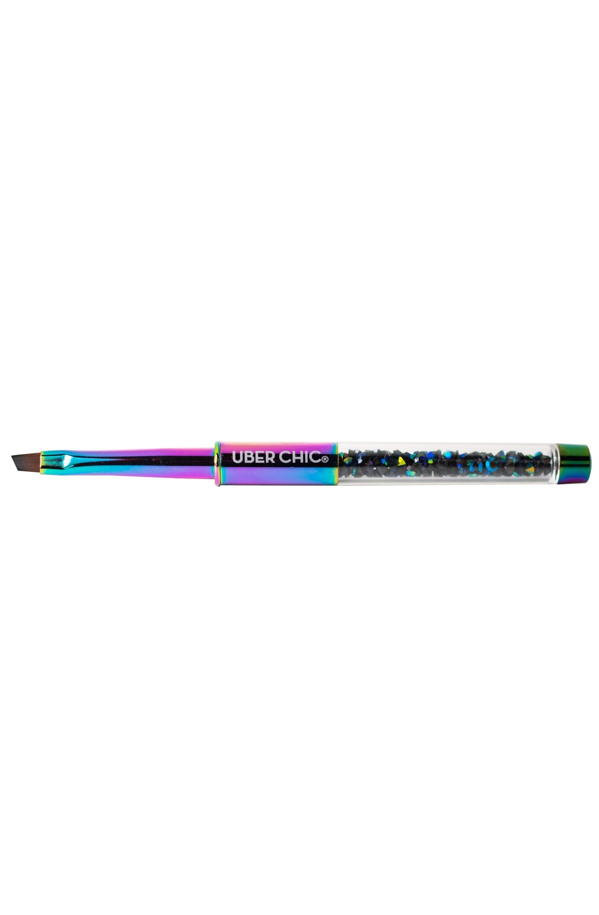 Pinceau biseauté arc-en-ciel pour le nettoyage