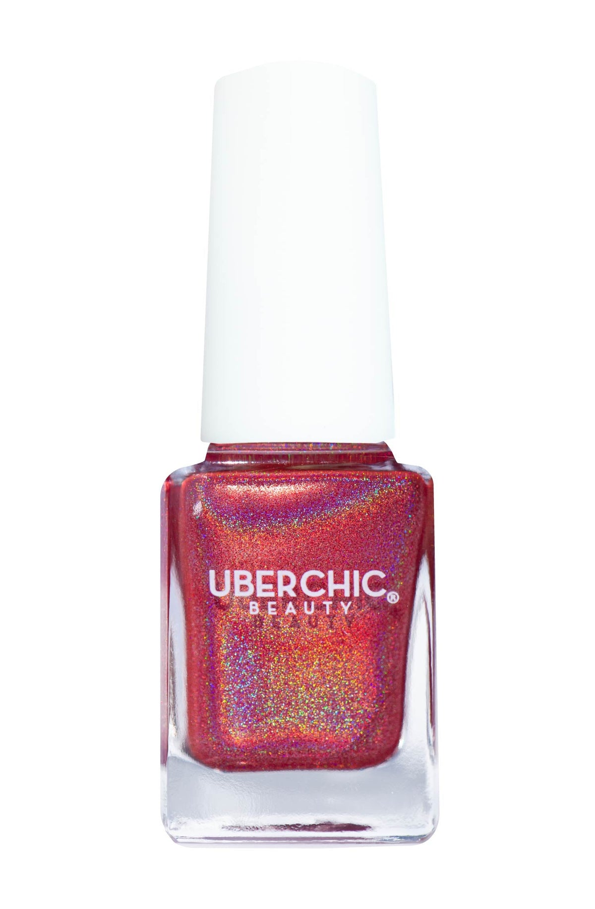 Red-y For My Closeup - Holographic Polish