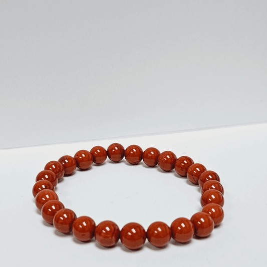 Red Jasper Bracelet - Enhances Focus