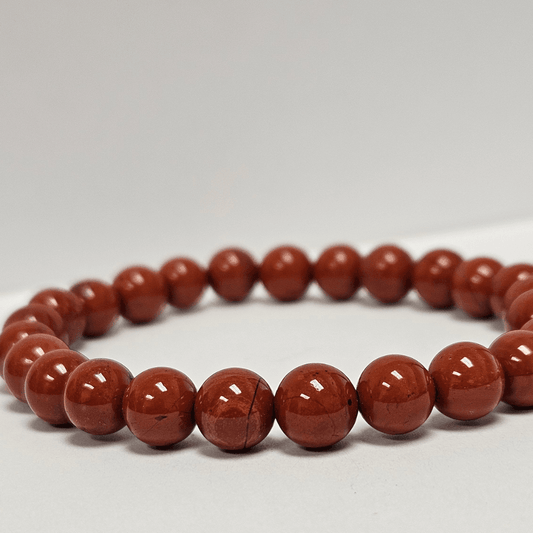 Red Jasper Bracelet - Enhances Focus