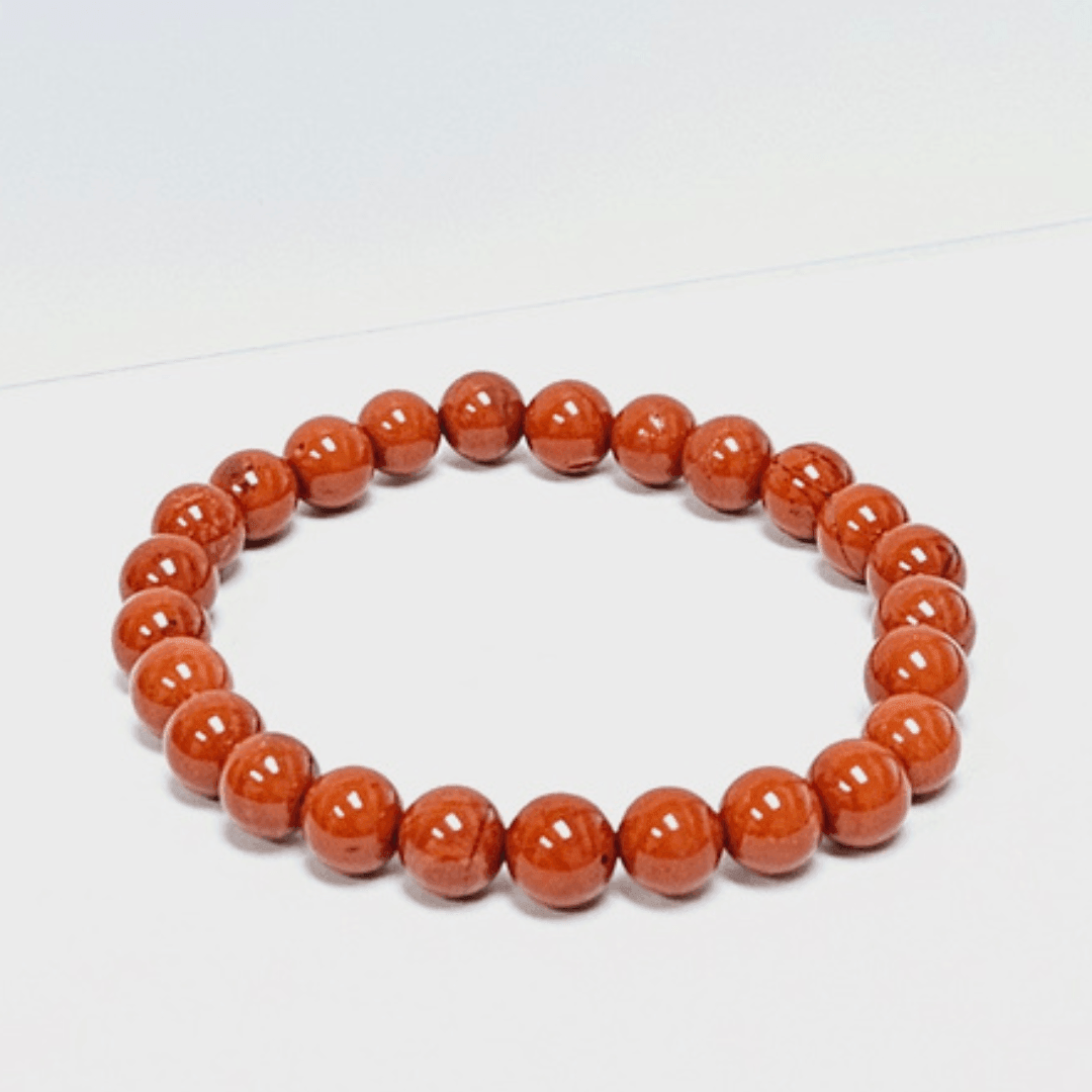 Red Jasper Bracelet - Enhances Focus