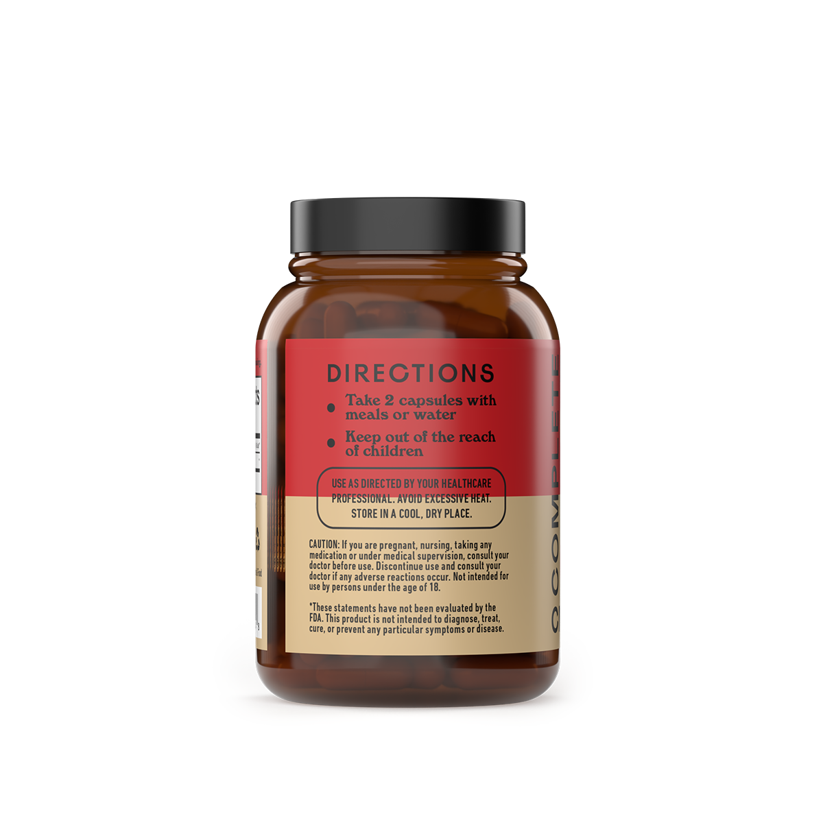 Capsules de Maca Rouge Biologique