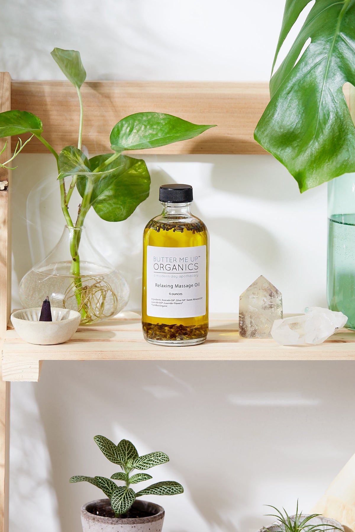 Aceite de masaje relajante