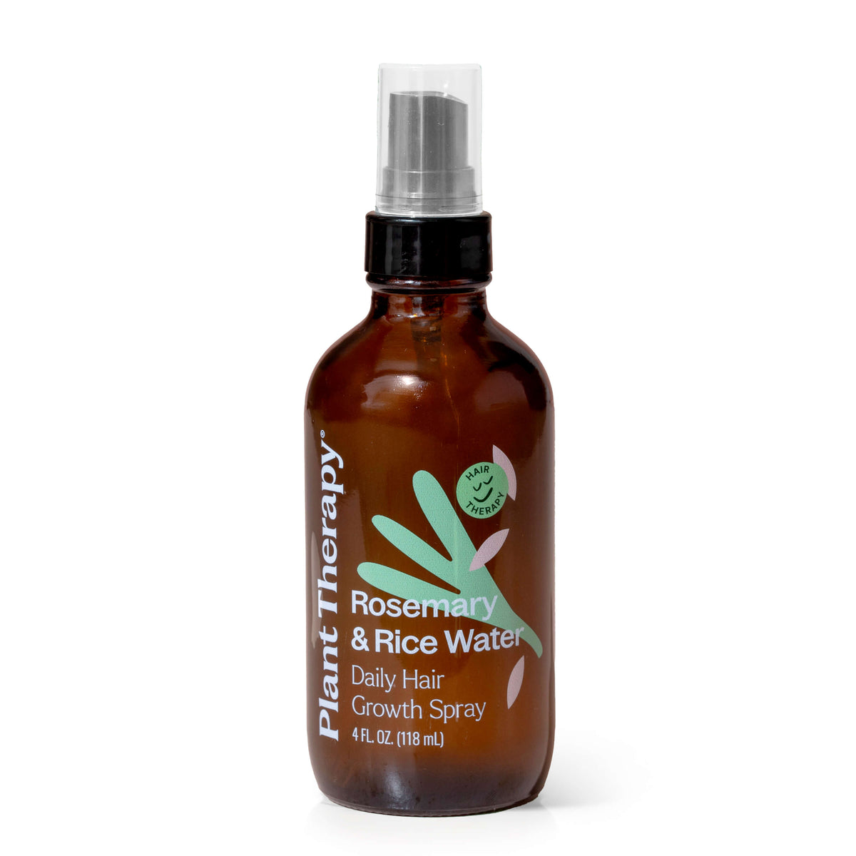 Spray diario para el crecimiento del cabello con romero y agua de arroz