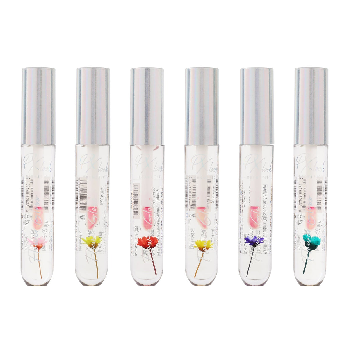 Brillo labial con flores PxLook
