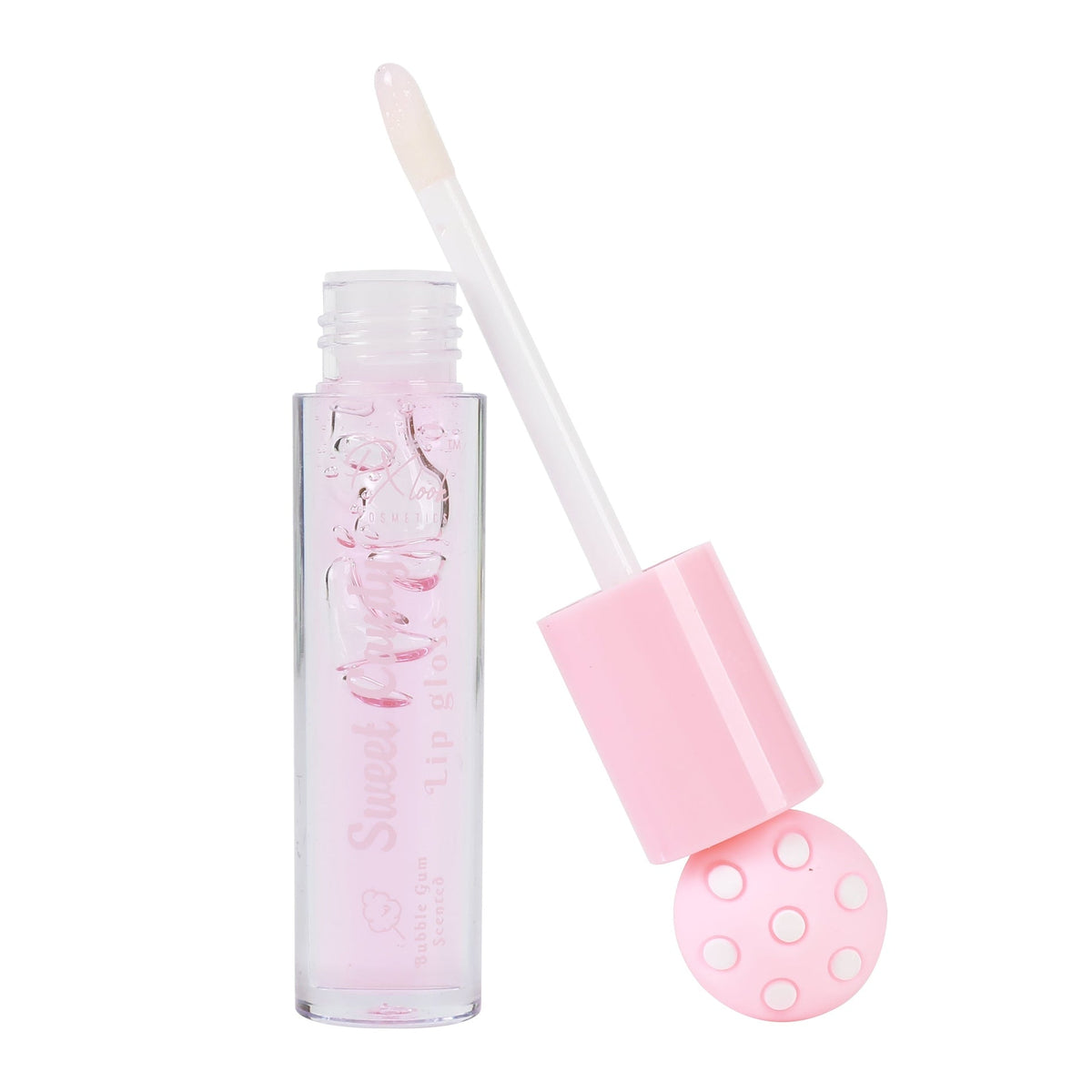 Brillo de labios de caramelo dulce