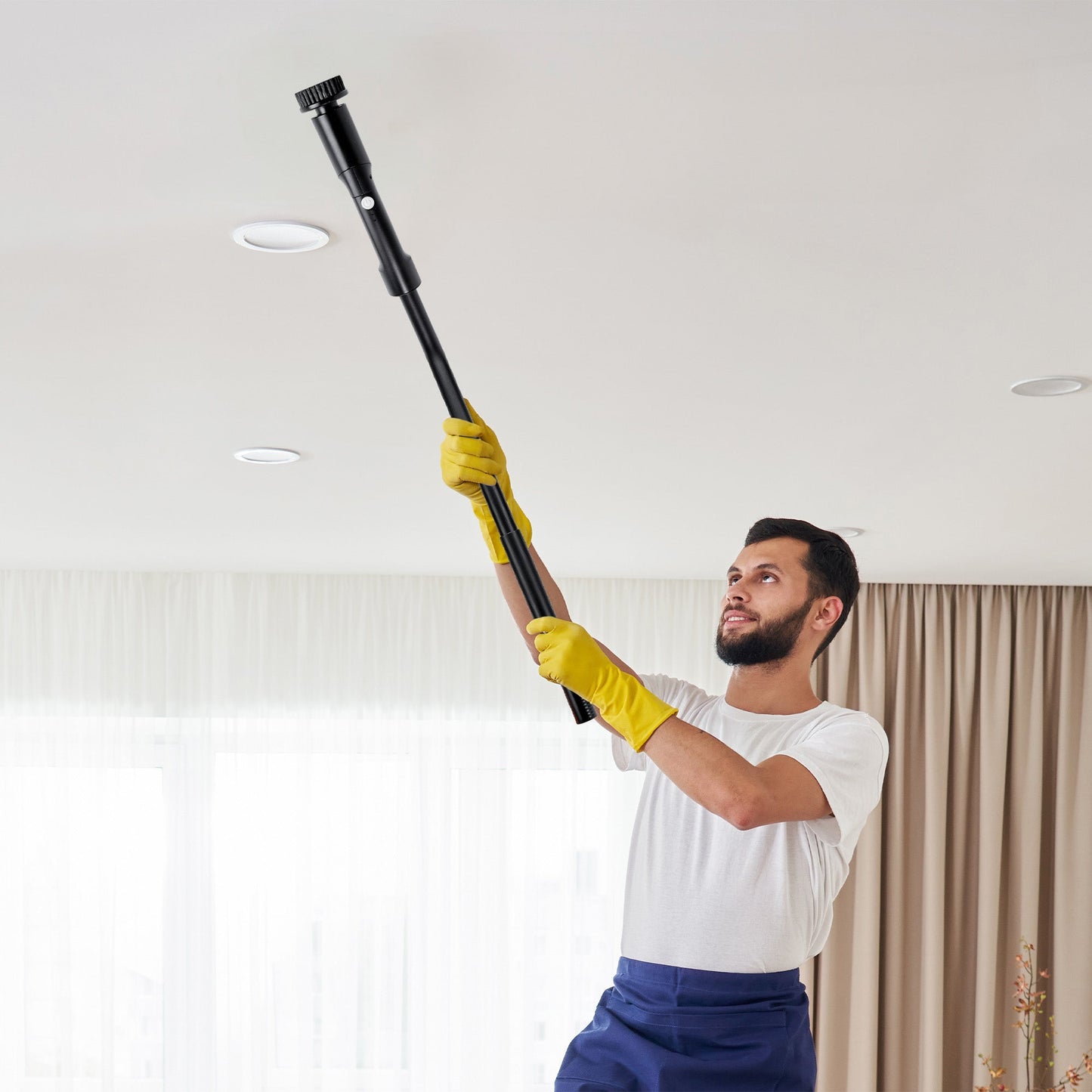 Rechargeable Electric Scalable Scrubber Brush – Reach New Heights in Cleaning
