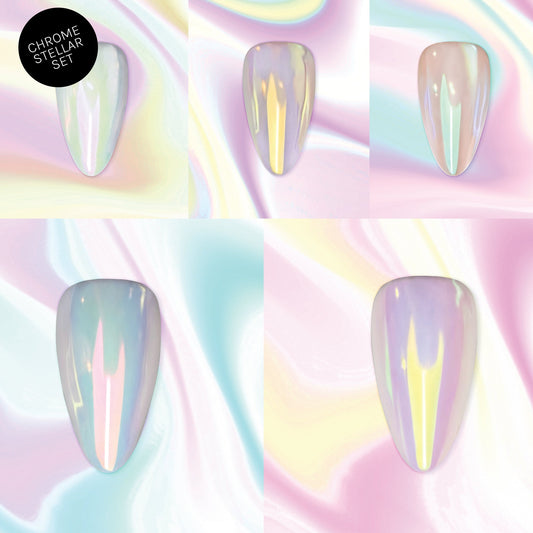 Chrome Stellar Set of 5