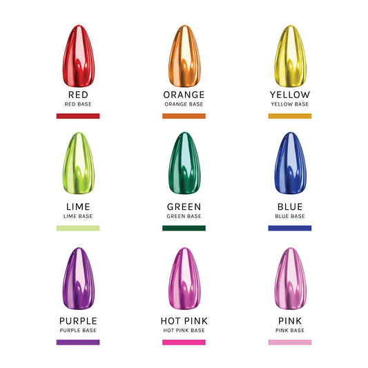 Chrome Colors Set of 9