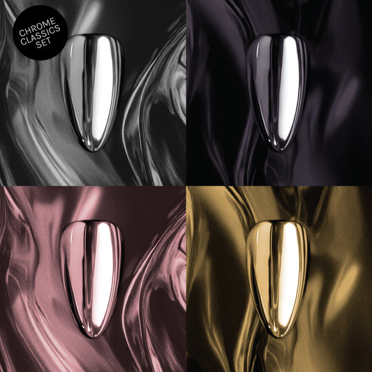 Chrome Classics Set of 4