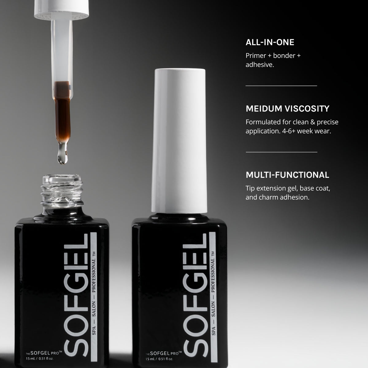 SOFGEL PRO™ | All-In-One Tip Adhesive Gel