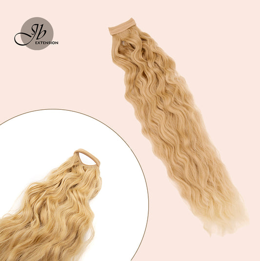 JBEXTENSION 30INCH Long body wave Ponytail Extension with Hair Tie Hair Extensions Ponytail Natural Soft Synthetic Hair Piece for Women