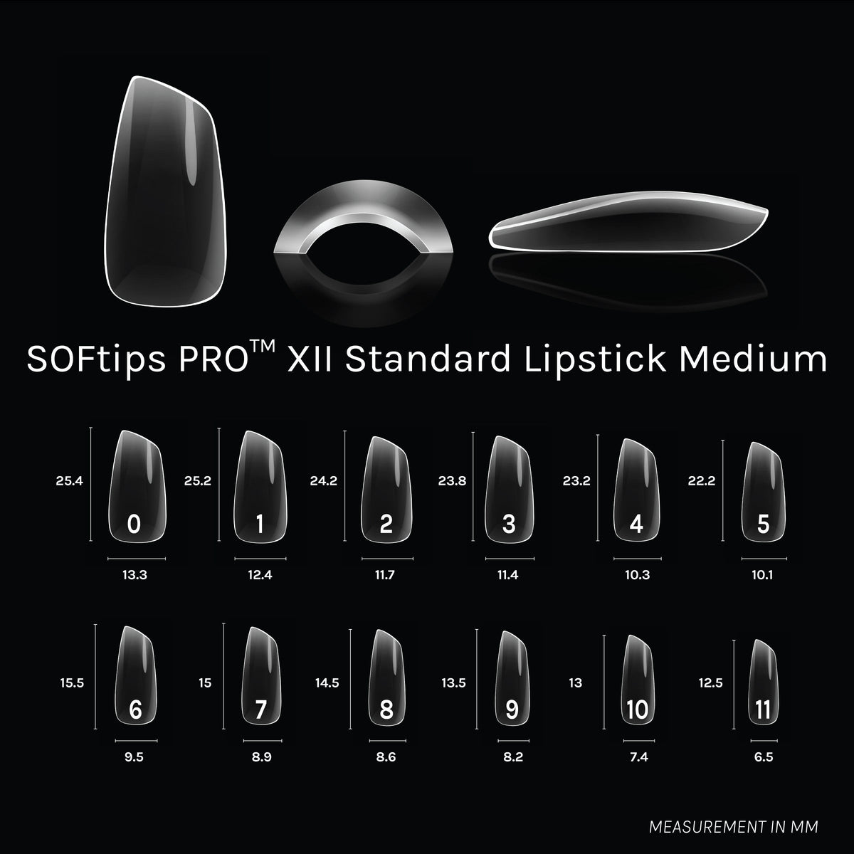 SOFTIPS PRO™ XII - Lápiz labial mediano