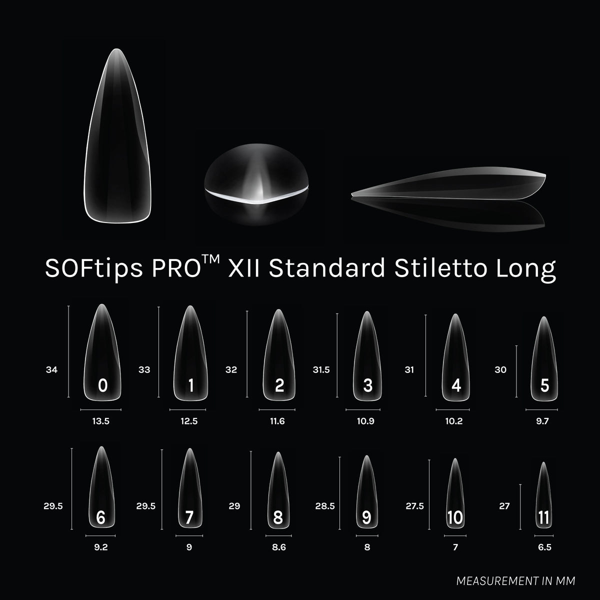 SOFTIPS PRO™ XII - Standard Stiletto Long