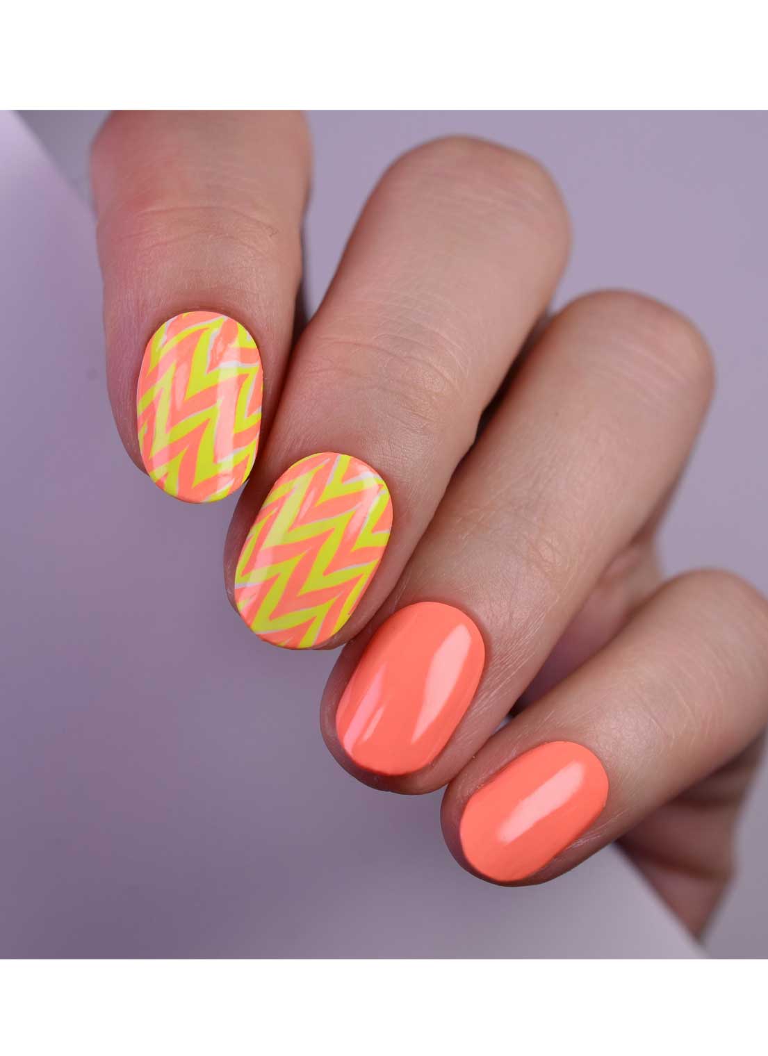 Electric Pumpkin - Stamping Polish