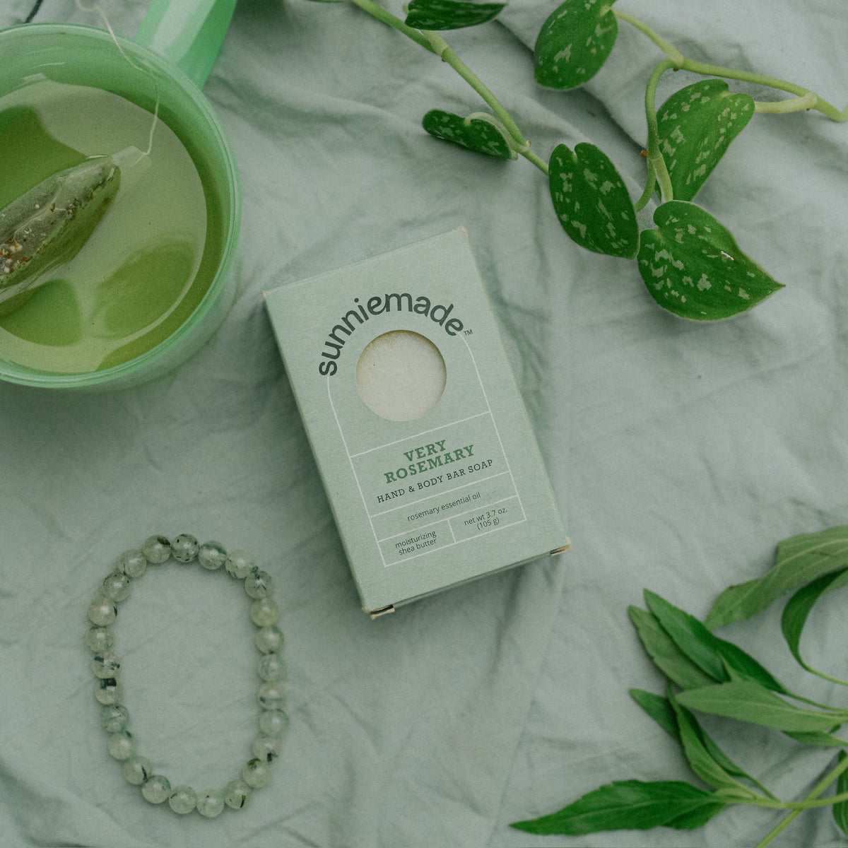 Very Rosemary Moisturizing Hand & Body Bar Soap