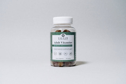 Halal Adult Immunity Booster Bundle – Multivitamin, Vitamin C, and Fish Oil