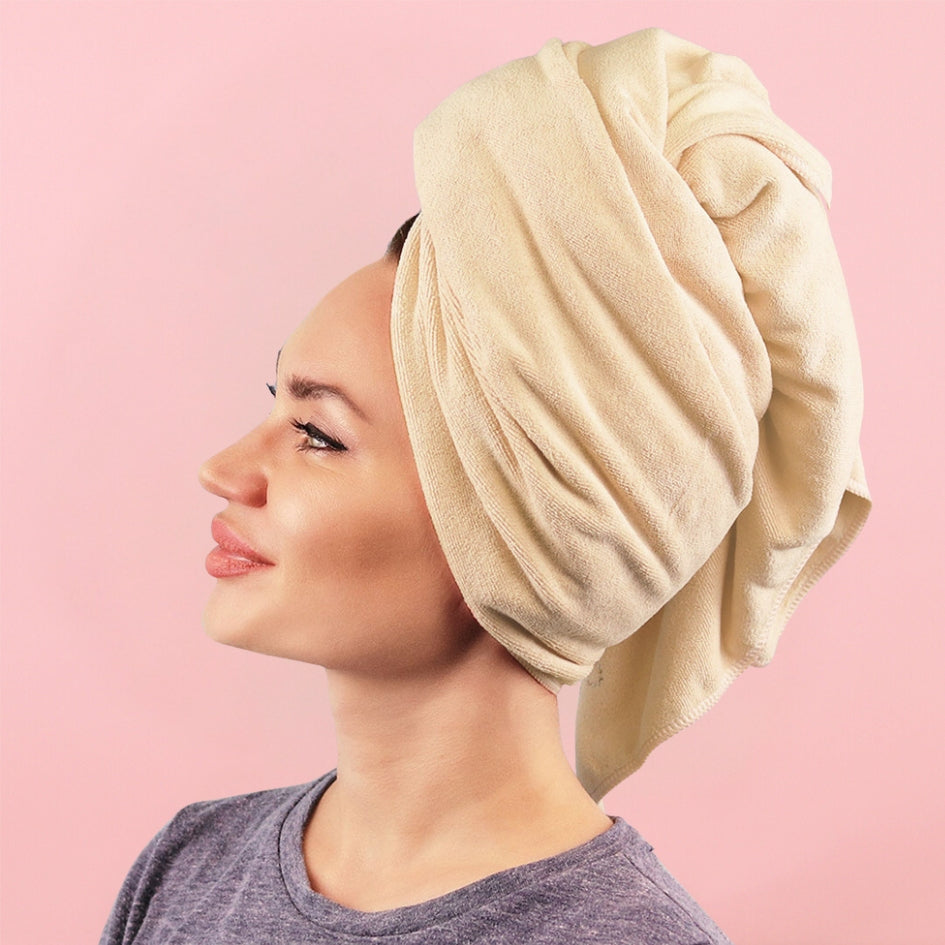 Toalla de microfibra para el cabello