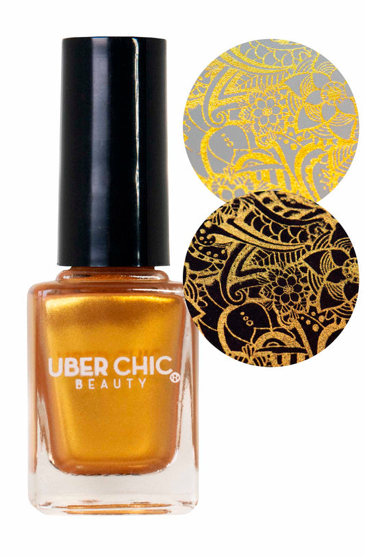 Satin Brass - Stamping Polish