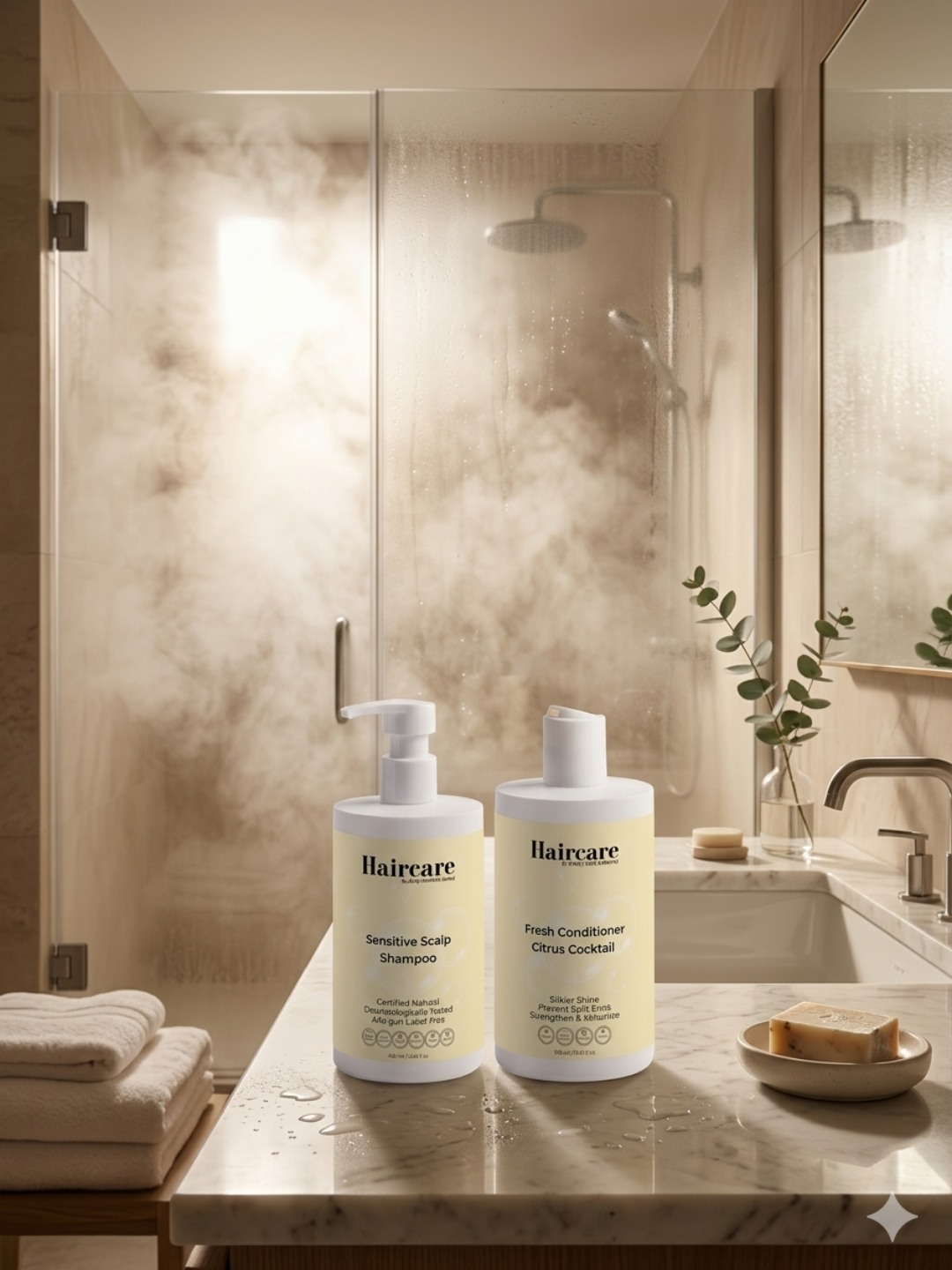 Sensitive Scalp & Citrus Cocktail Conditioner — irritant-free scalp care with invigorating citrus scent