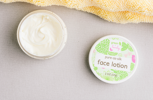 Pure as Silk Face Lotion - Aloe + Rosehip Infused