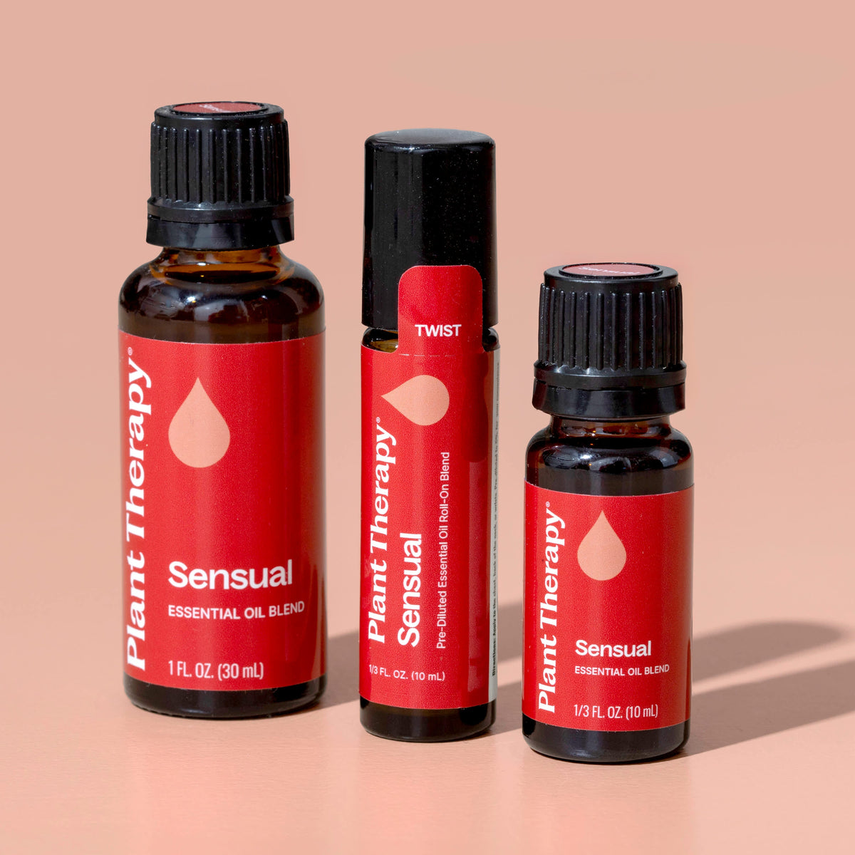 Mezcla de aceites esenciales sensuales prediluidos en roll-on