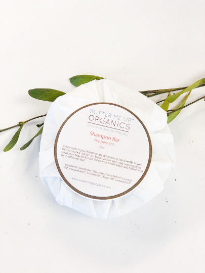 Champú orgánico en barra / SIN SLS / Champú natural / Belleza limpia / Cuidado de la piel orgánico / Champú cero residuos en barra