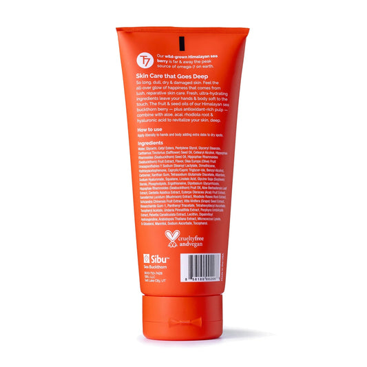 Moisturizing Body Cream With Sea Buckthorn Oil