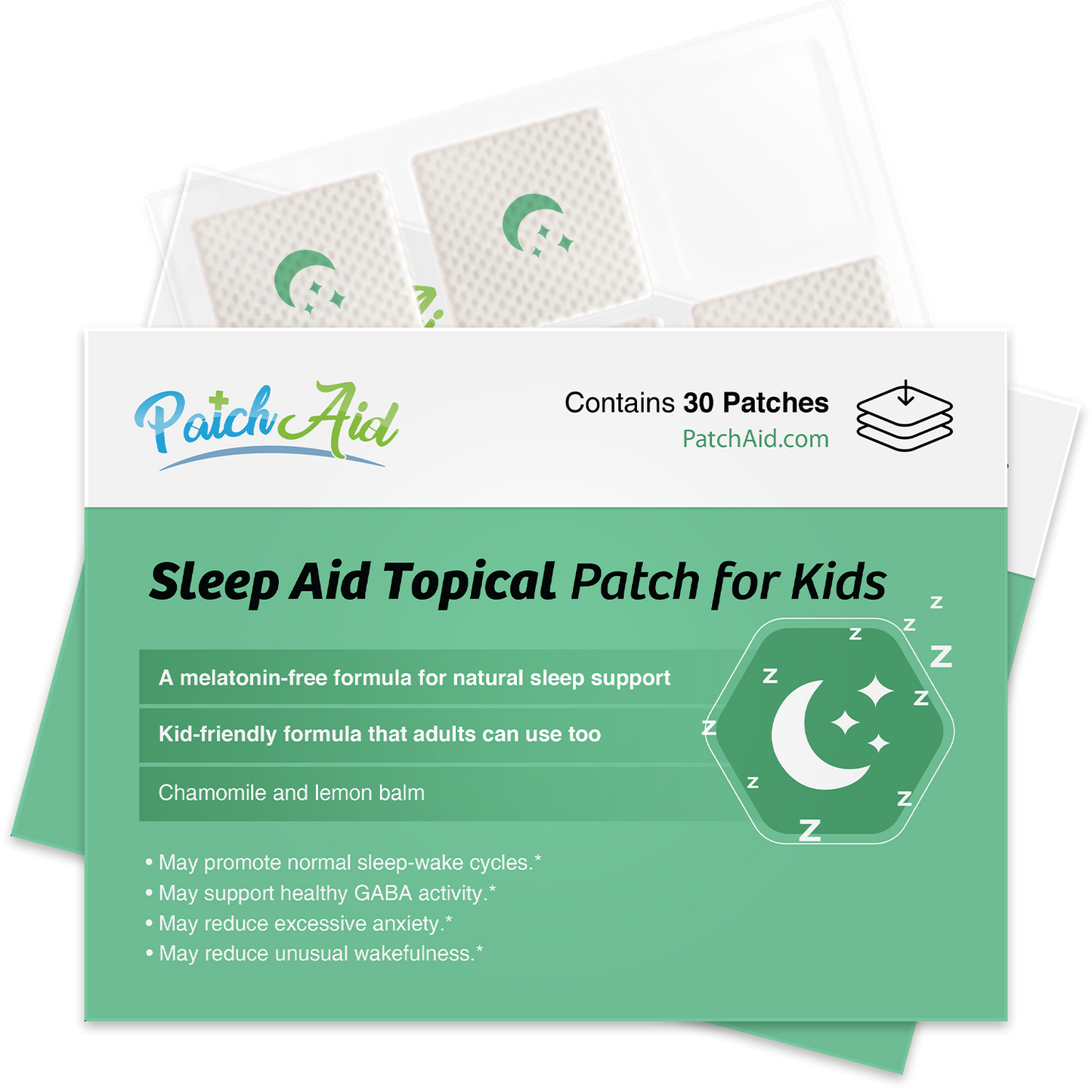 Family Bedtime Vitamin Patch Pack