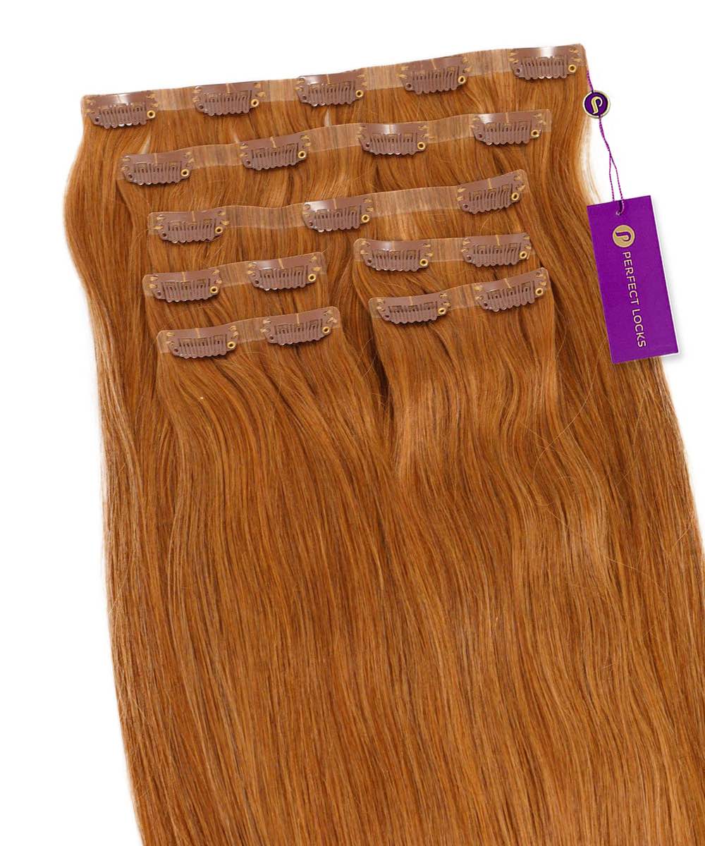 Straight Seamless Clip-In Hair Extensions (Old Design)