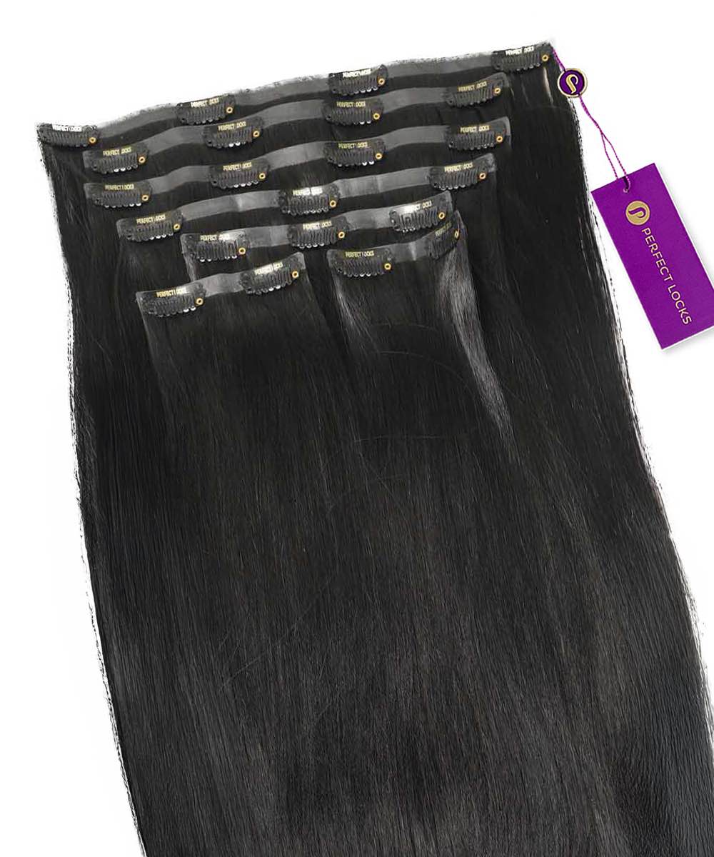 Straight Seamless Clip-In Hair Extensions (Old Design)