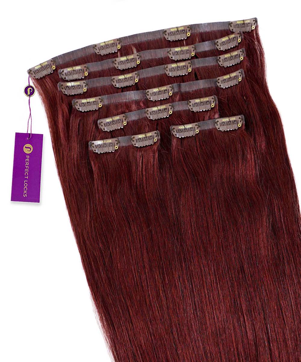 Straight Seamless Clip-In Hair Extensions (Old Design)