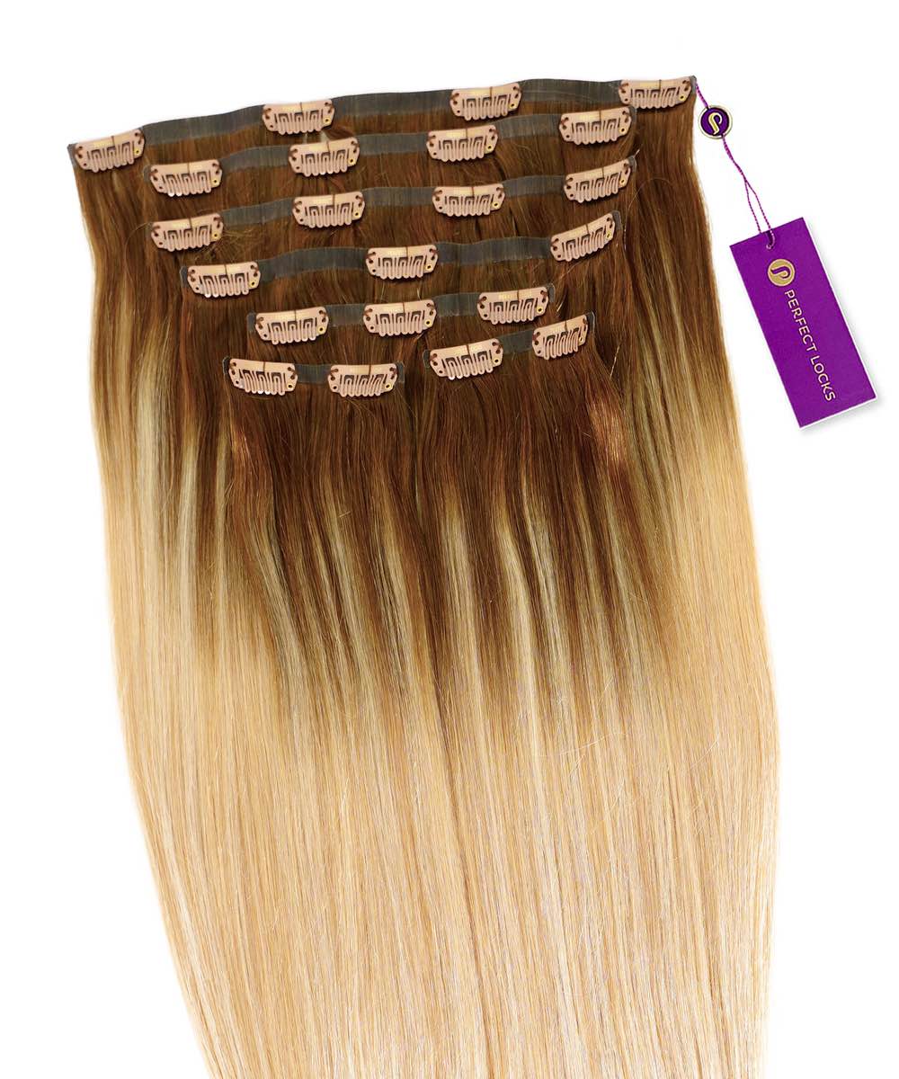 Straight Seamless Clip-In Hair Extensions (Old Design)
