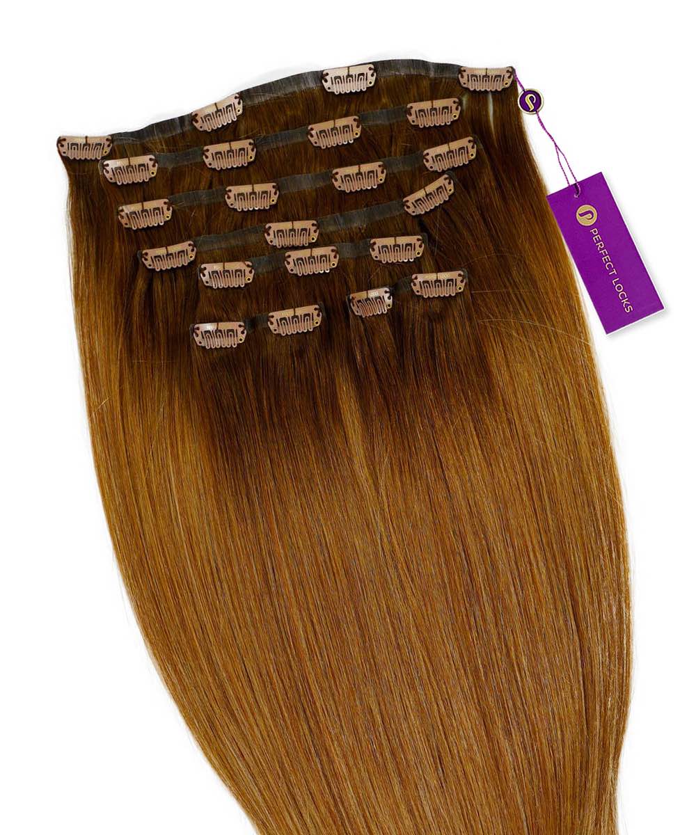 Straight Seamless Clip-In Hair Extensions (Old Design)