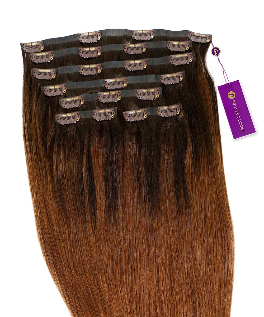 Straight Seamless Clip-In Hair Extensions (Old Design)