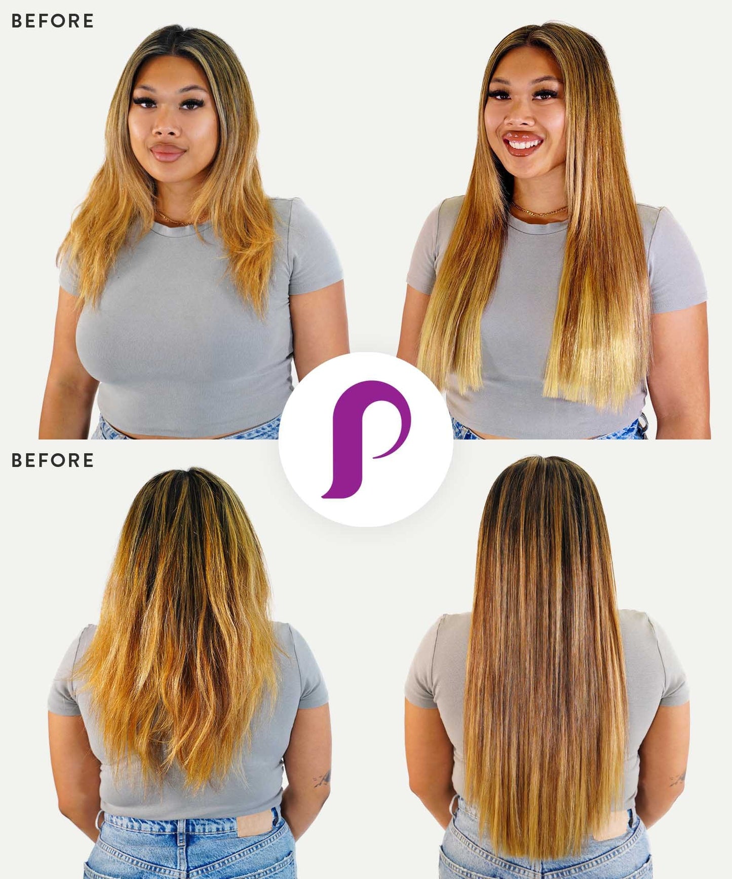 Straight Classic Tape-In Hair Extensions