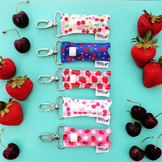Berry Cute LippyClip® Lip Balm Holder