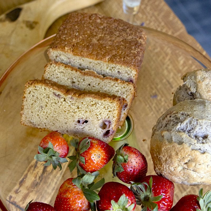 Strawberry Vanilla Cream Cake - Gluten Free