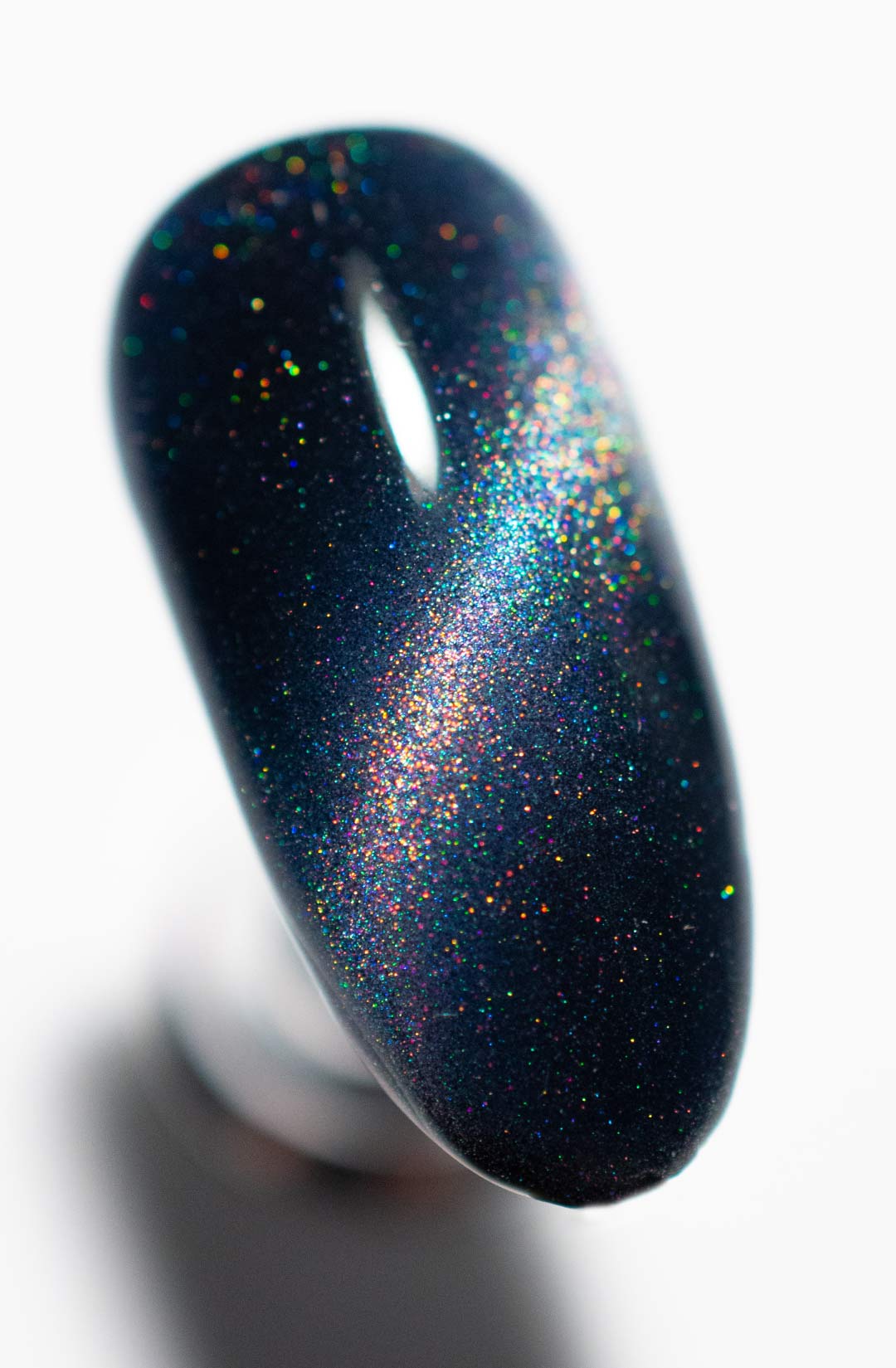 Sapphire Moon- Holo Cats Eye Gel Polish