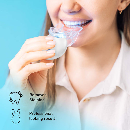 Pursonic Advanced LED Teeth Whitening Solution with Additional Syringes