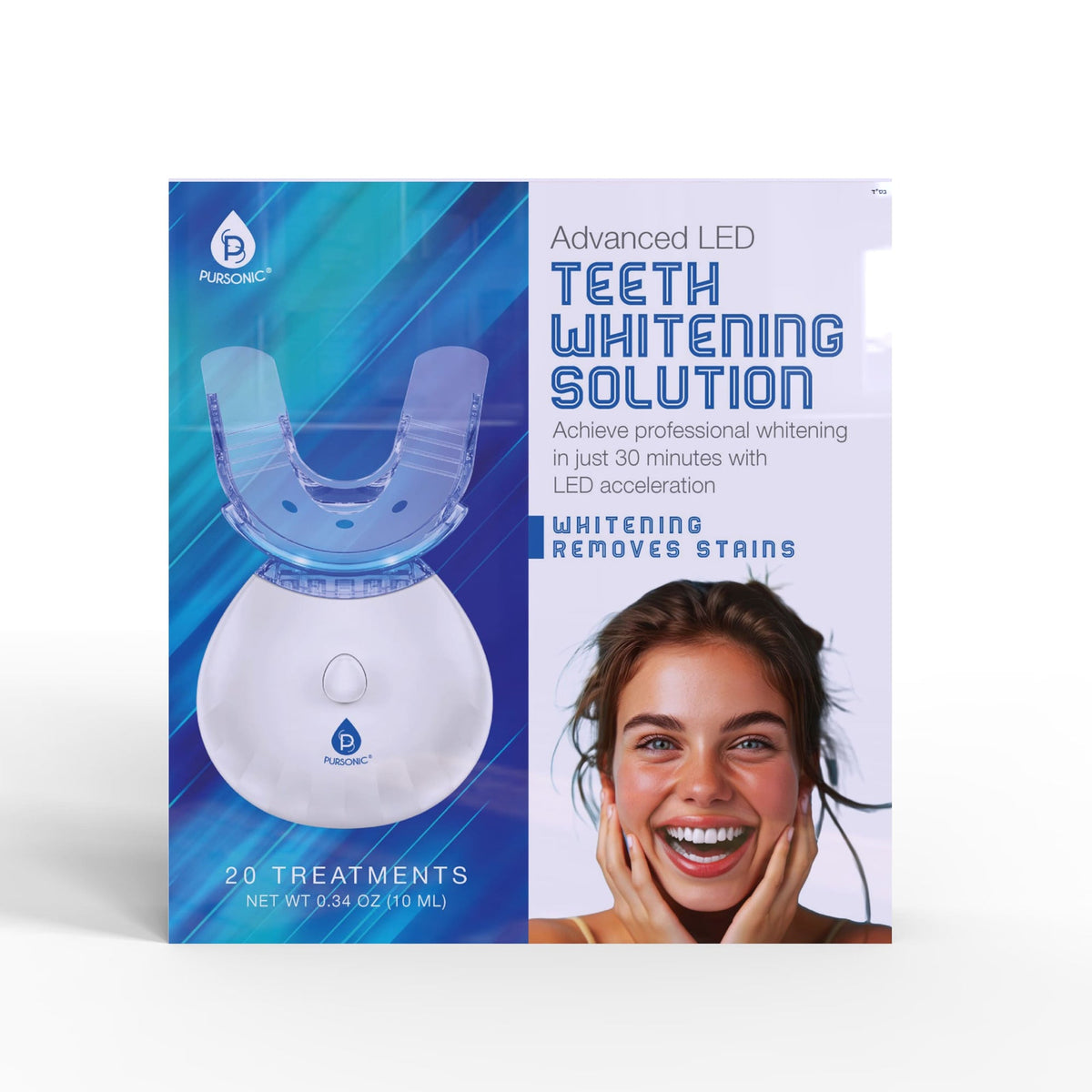 Solución avanzada de blanqueamiento dental con LED
