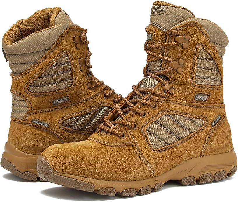 Bota de trabajo MAG SHIELD de piel de ante de 8" talla WP