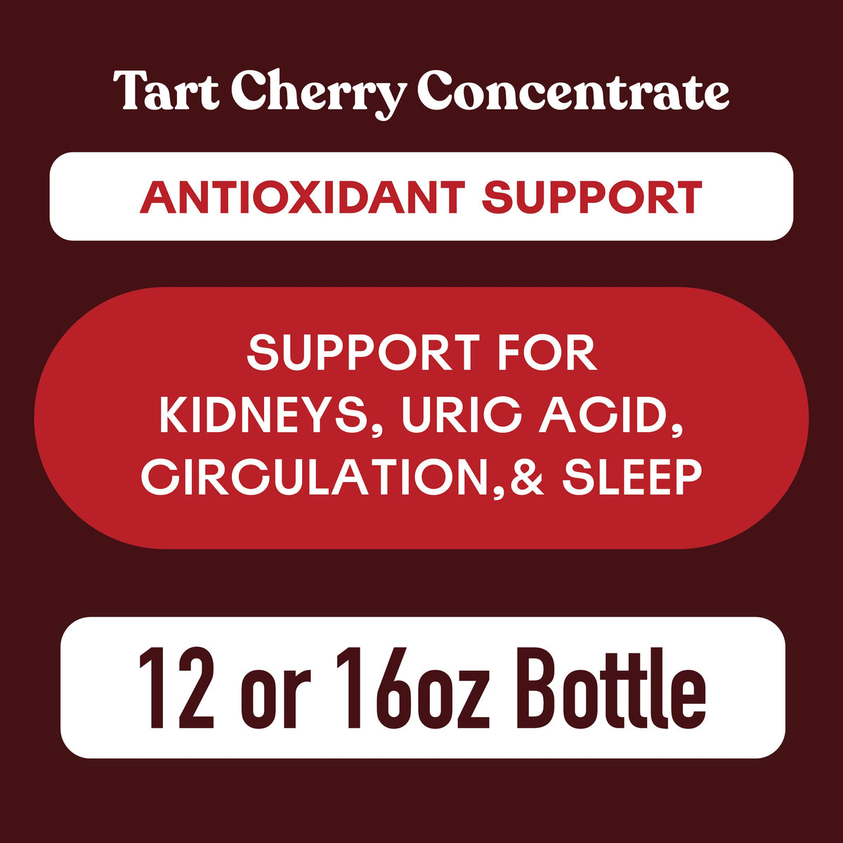 Tart Cherry Juice Concentrate