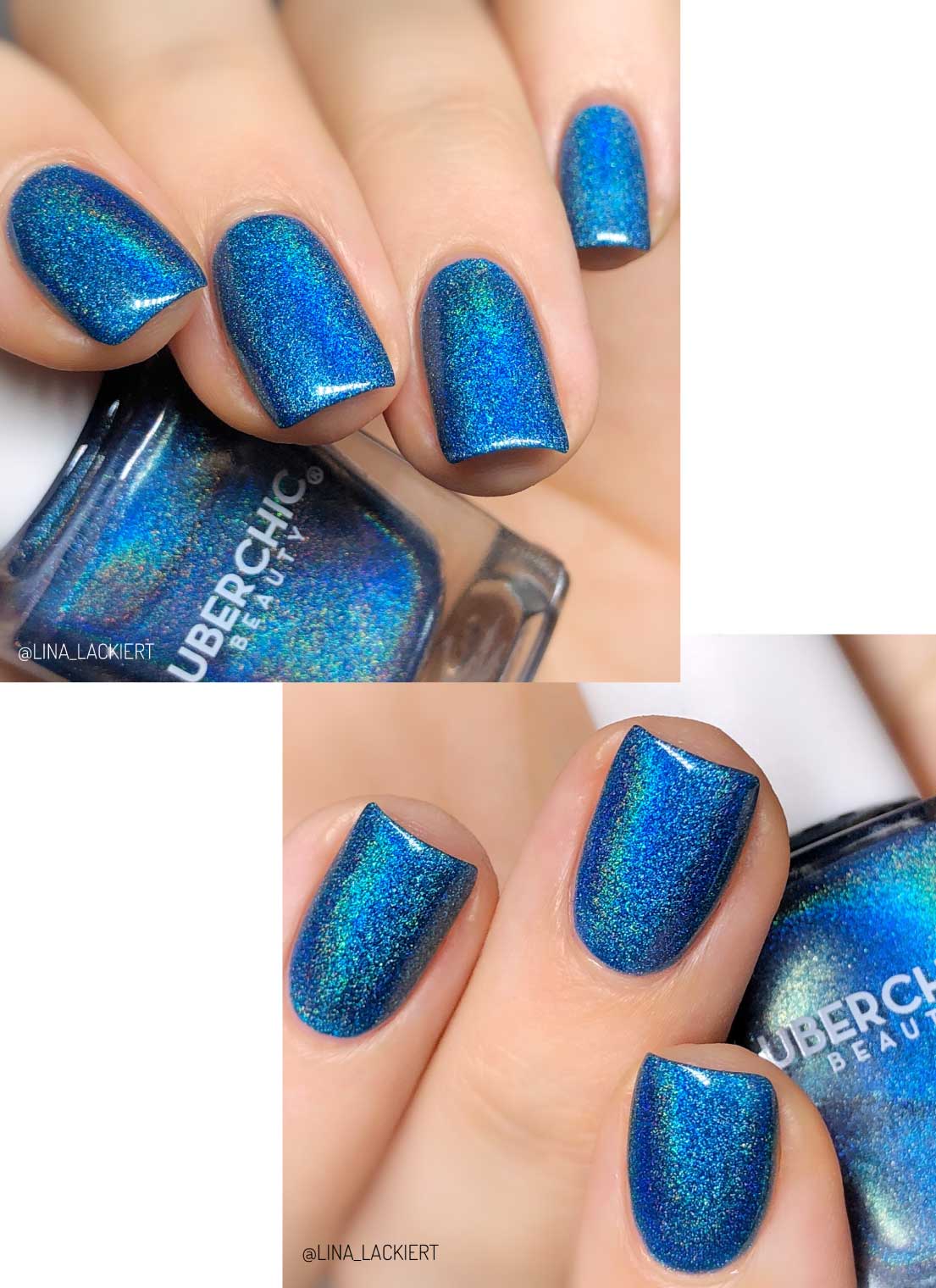 Turquoise, on se retrouve - Vernis holographique