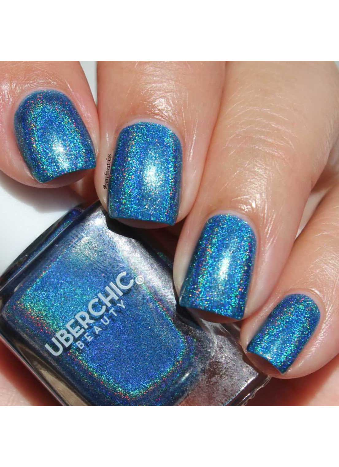 Turquoise, on se retrouve - Vernis holographique