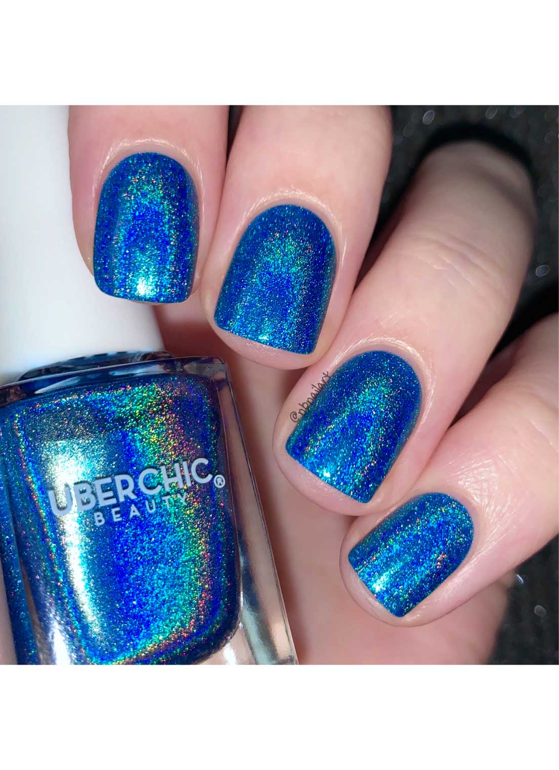Turquoise, on se retrouve - Vernis holographique